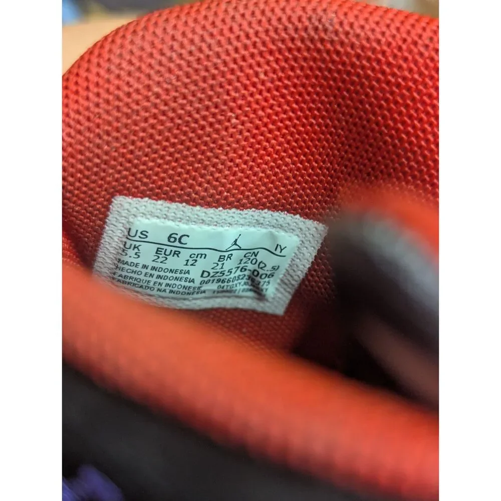 Four Nike Air Jordan Toddler Sized 6C Shoes